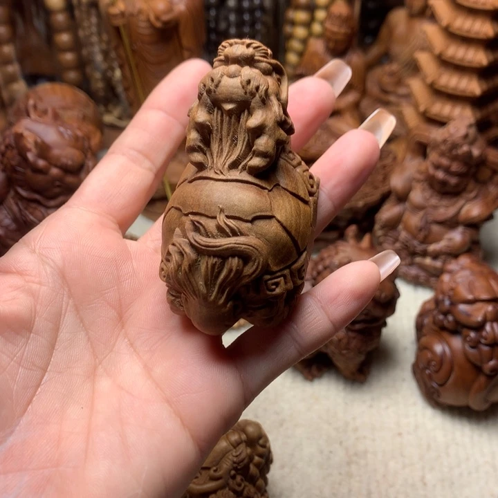 檀香木其他老山檀香手把件