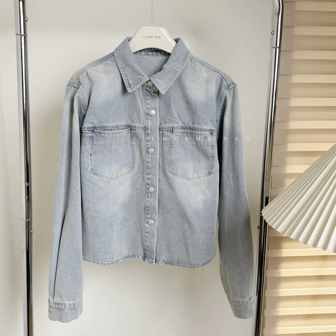 【W7031】LOVEME DAN-爱尚我女装-牛仔外套