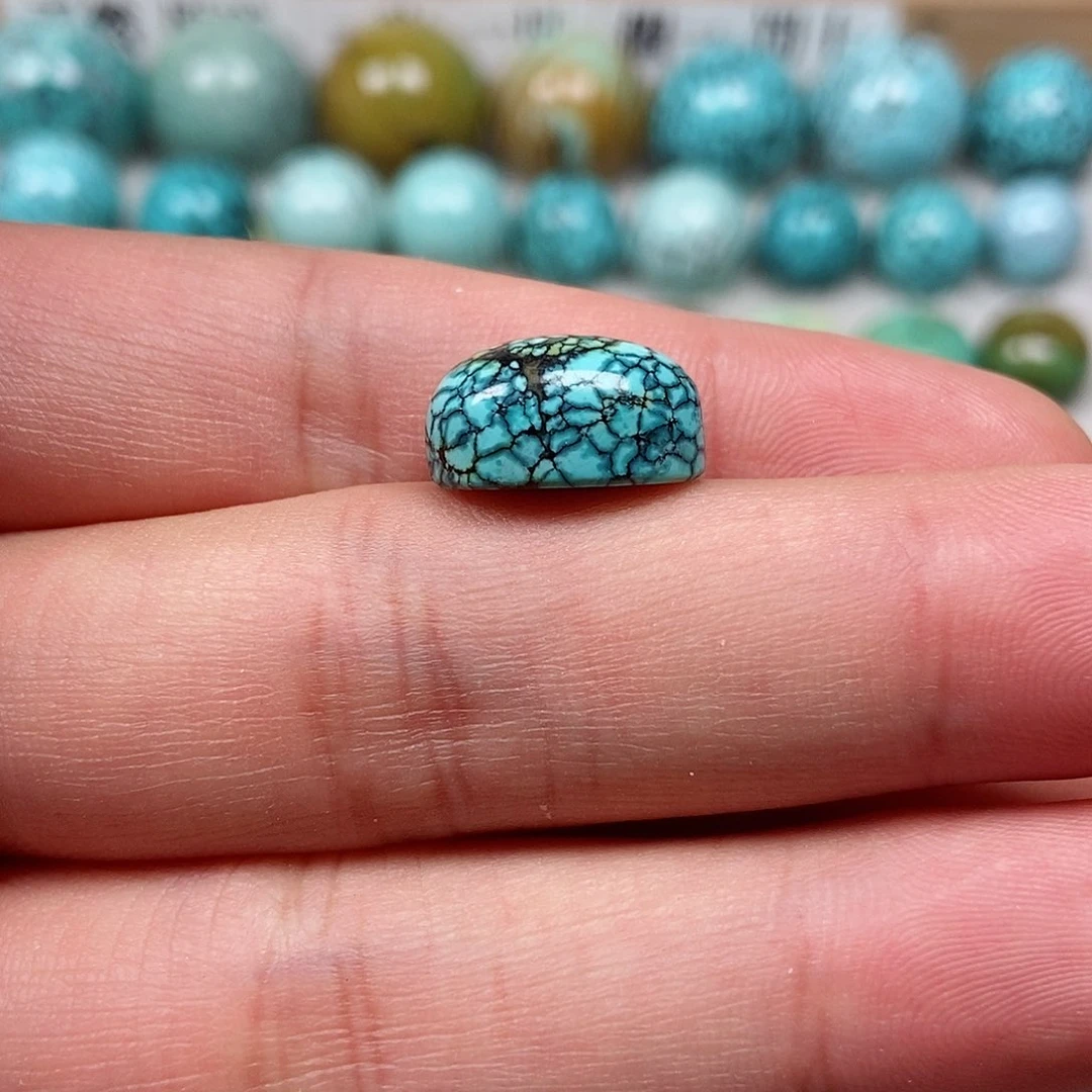 未镶嵌绿松石珠宝半成品