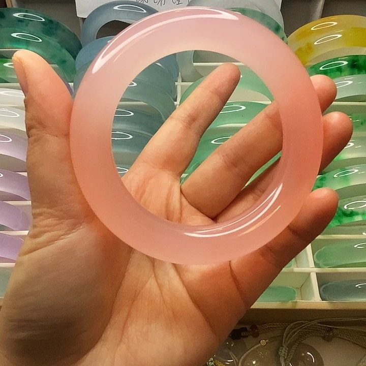 石英质玉未镶嵌手镯