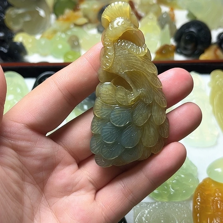 未镶嵌蛇纹石玉颈饰