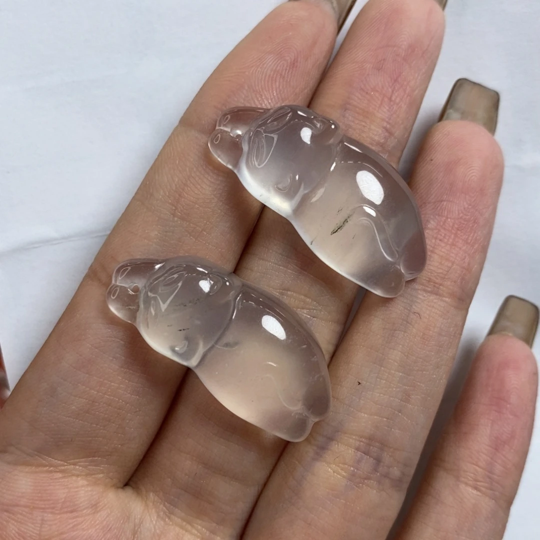 石英质玉猫咪未镶嵌P*L