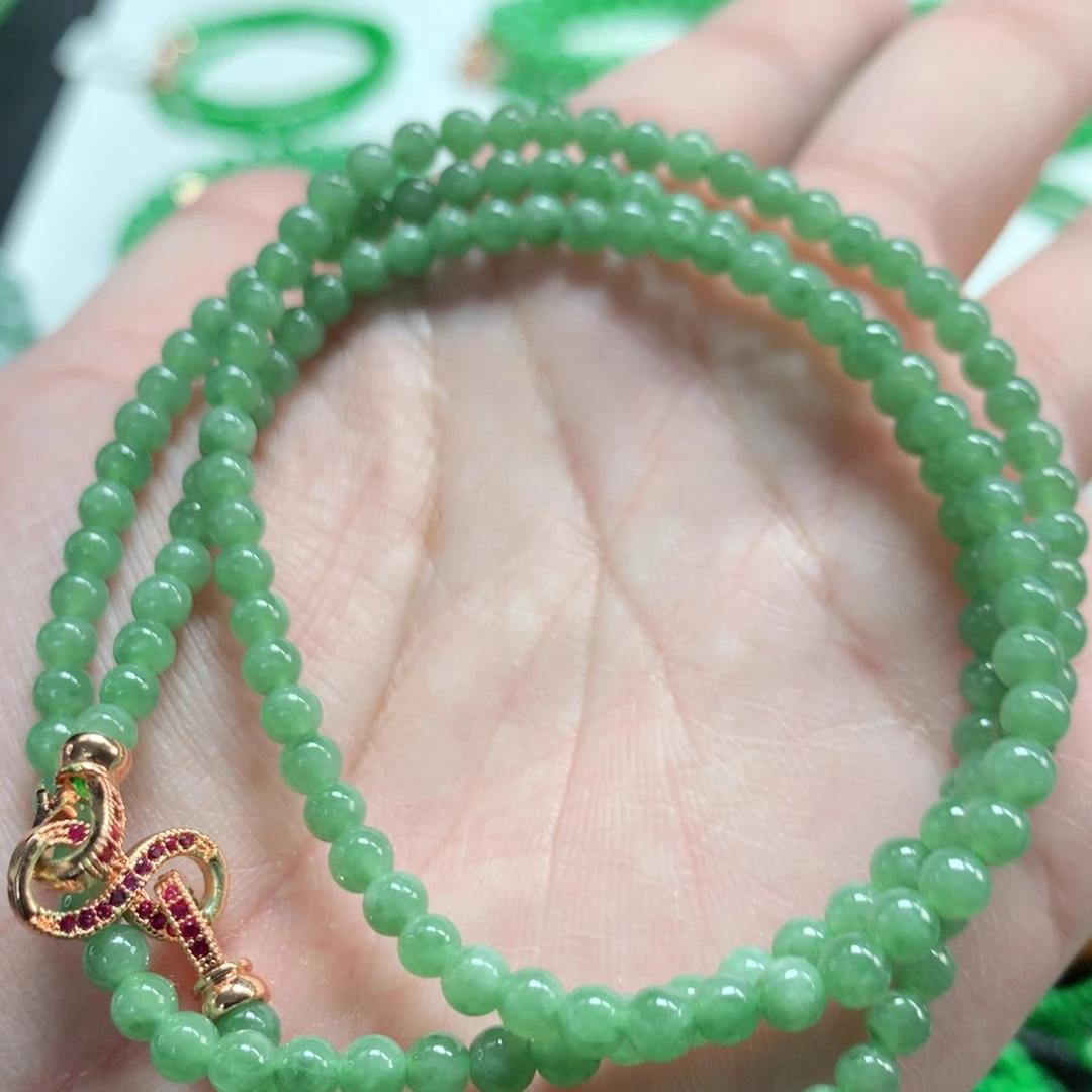 翡翠未镶嵌手链翡翠