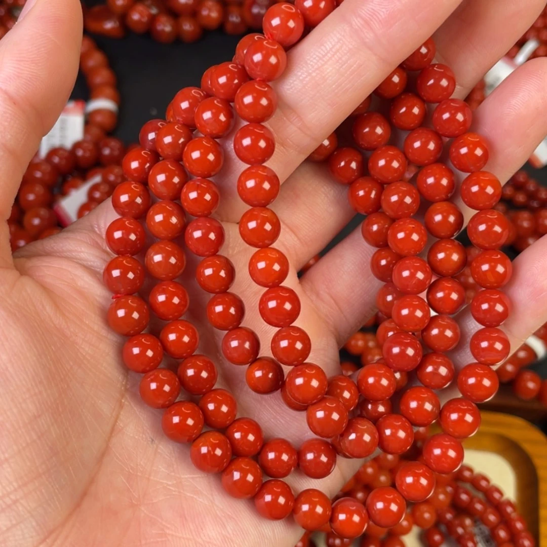 【闪购商品】手链未镶嵌南红玛瑙Y*c