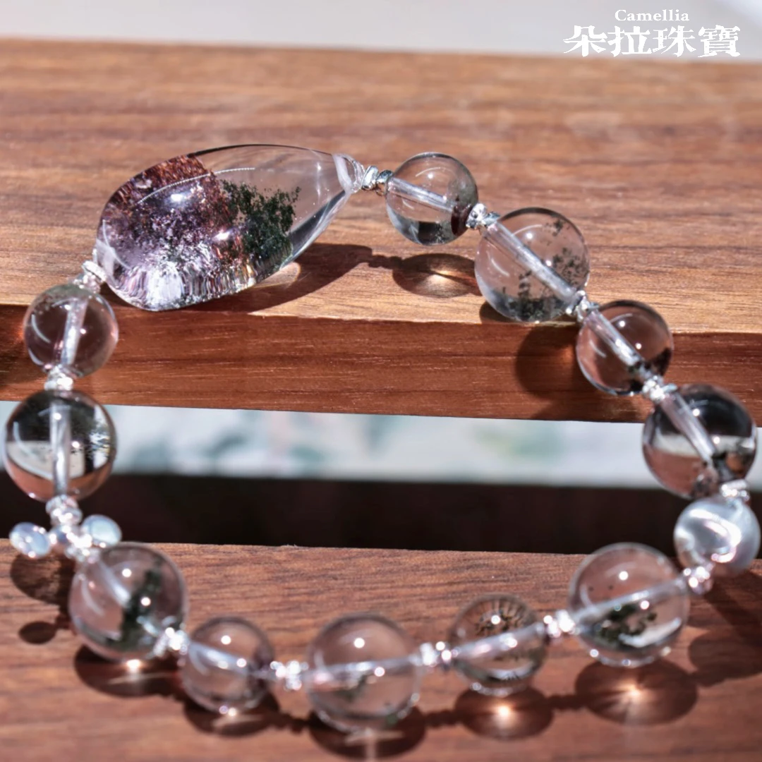 人间山茶 3037 绿幽灵手串 多样性发其一