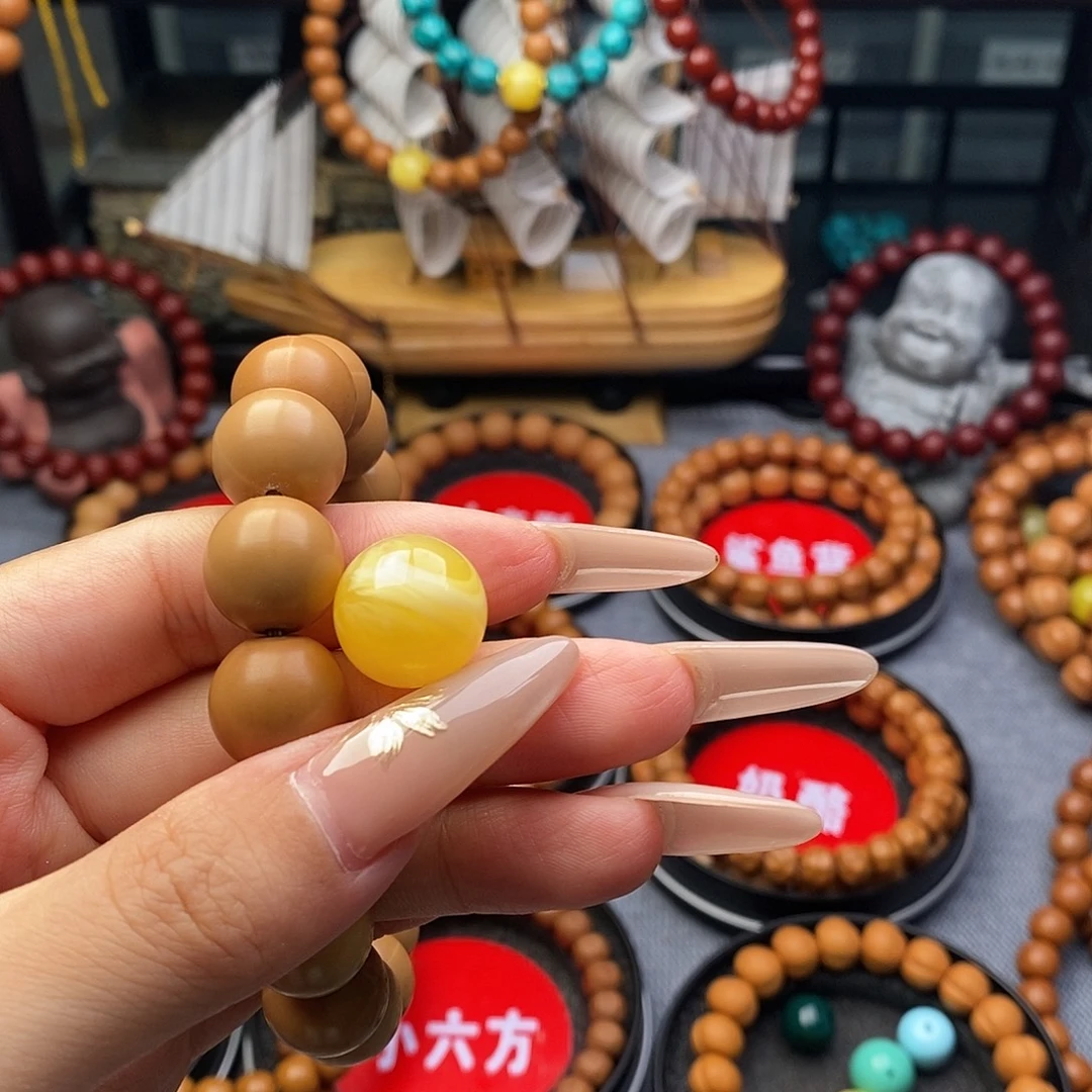 永***升吊坠猴头核桃正圆+蜡