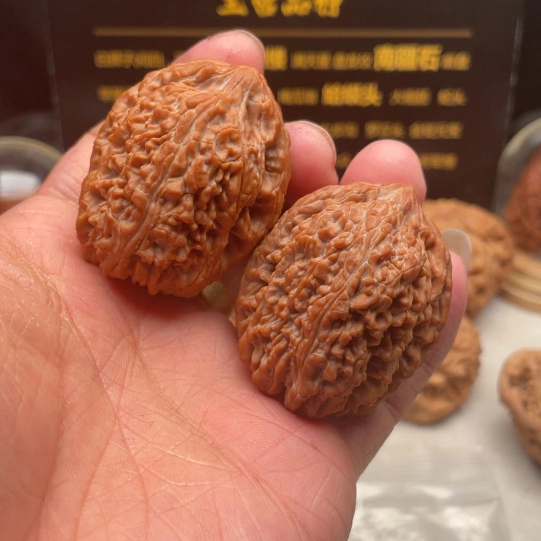 文玩核桃把件C*c37尺全品大蒜头