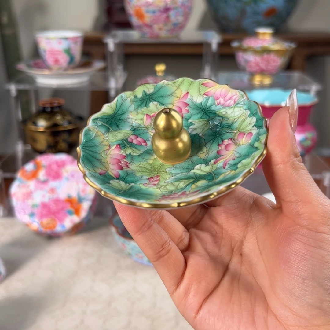 纯手工手绘 高端茶器