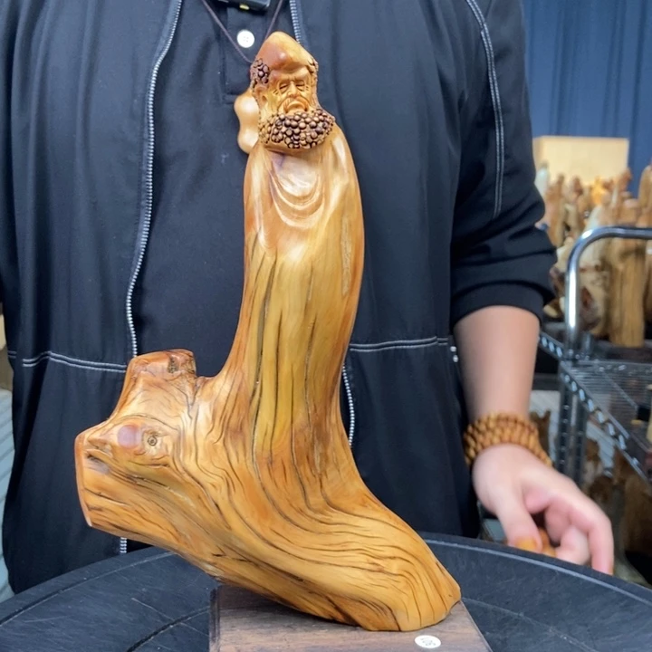柏木（崖柏）随型摆件