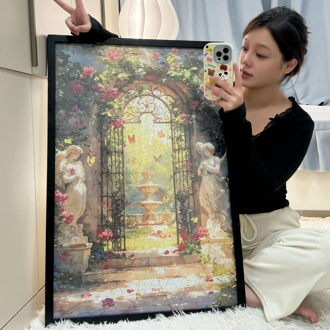 Ezz图韵小铺正品《沉睡的秘境》300/500/1000高清木质拼图