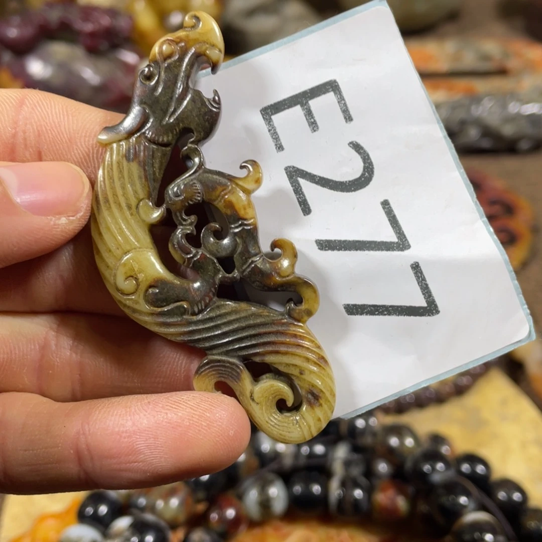 和田玉吊坠(不含链)未镶嵌