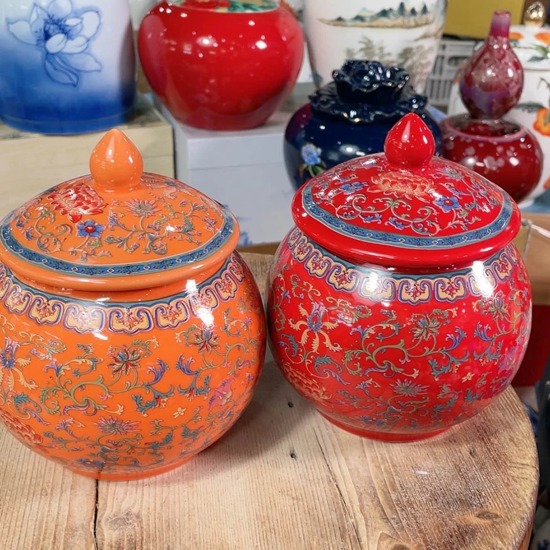 【闪购商品】罐陶瓷茶叶罐密封罐