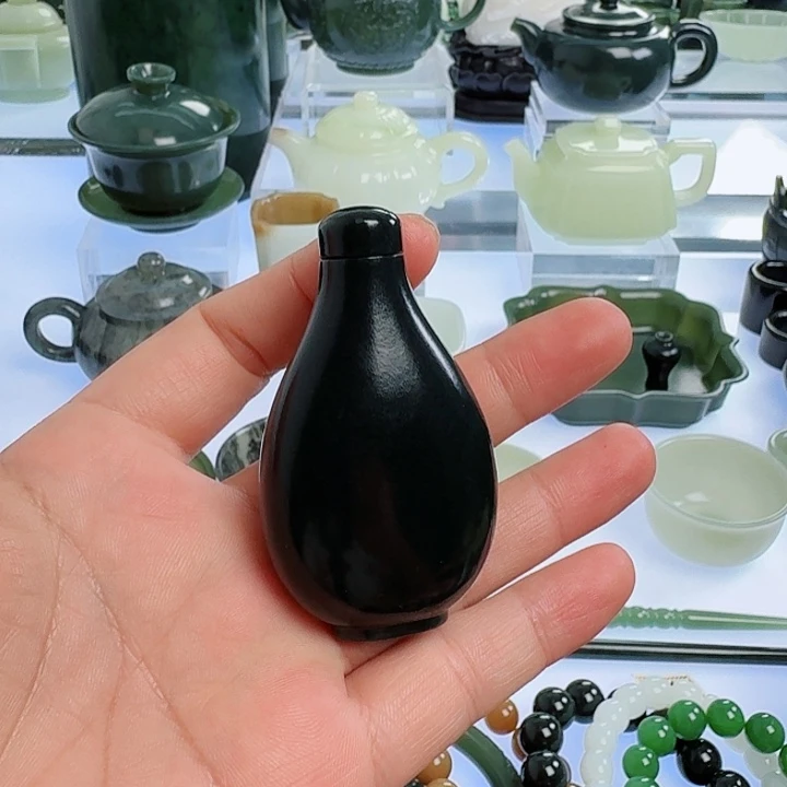 五***汉和田玉（青玉）未镶嵌挂件