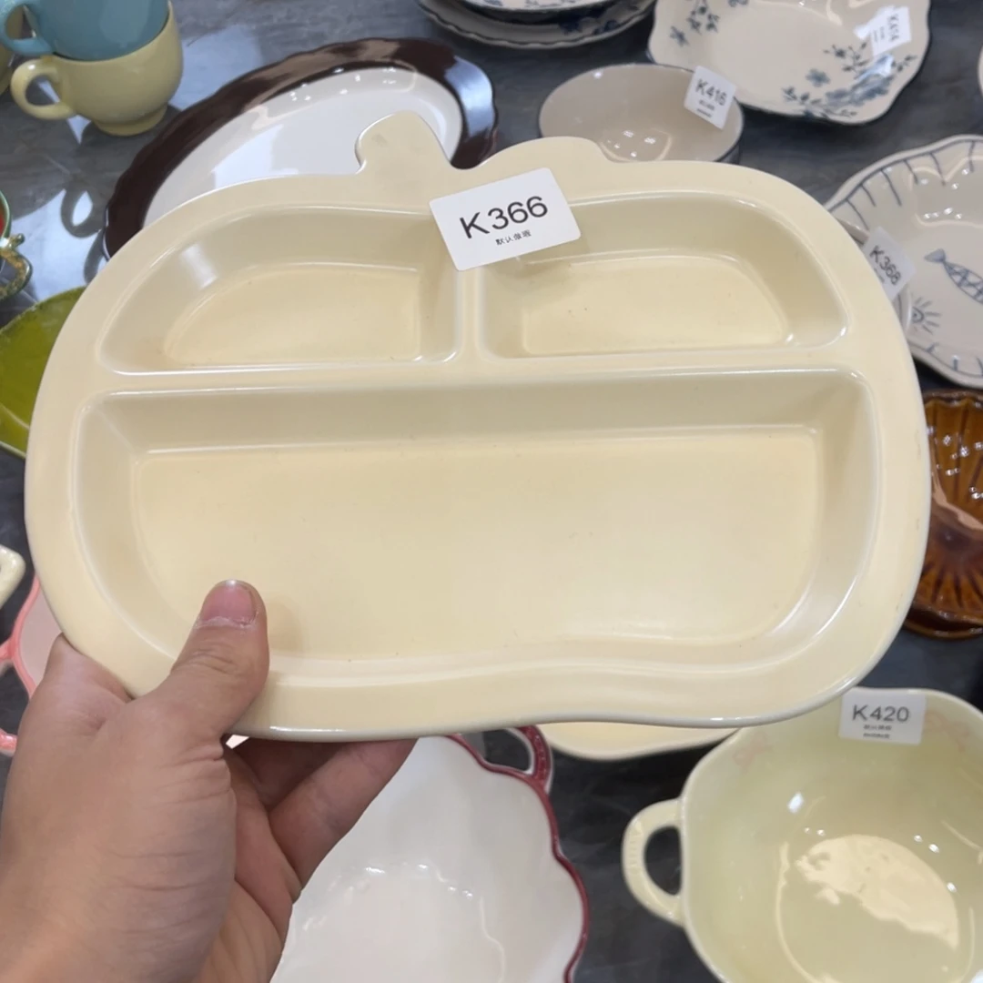 陶瓷微瑕餐具介意勿拍，满18飞！