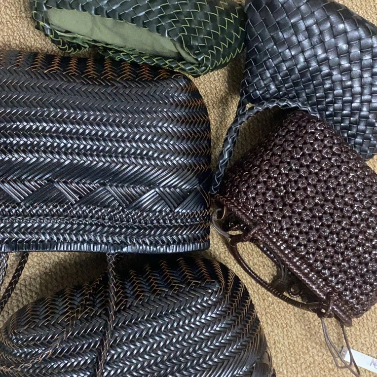 手工竹编通勤超百搭女式包包