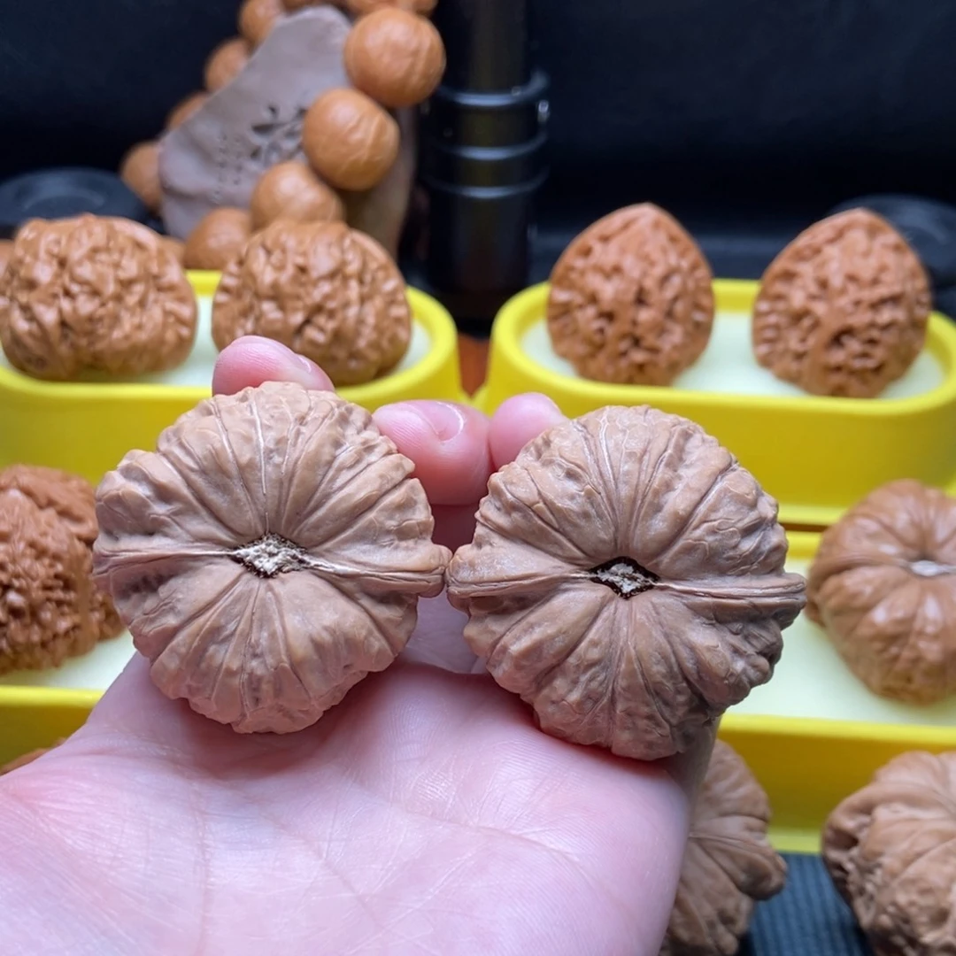 文玩核桃把件阿*全品南瓜44