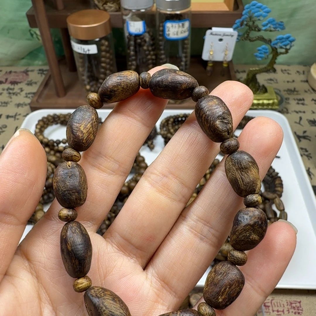 沉香碎屑沉香卡9随行单圈不退不换