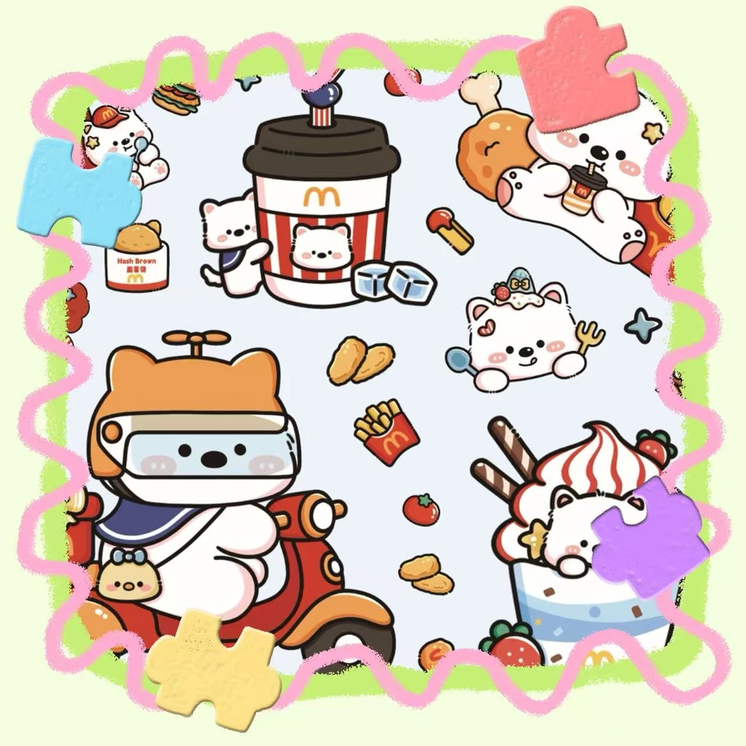 DF系列新款金豆DIY创意果冻浮雕贴纸