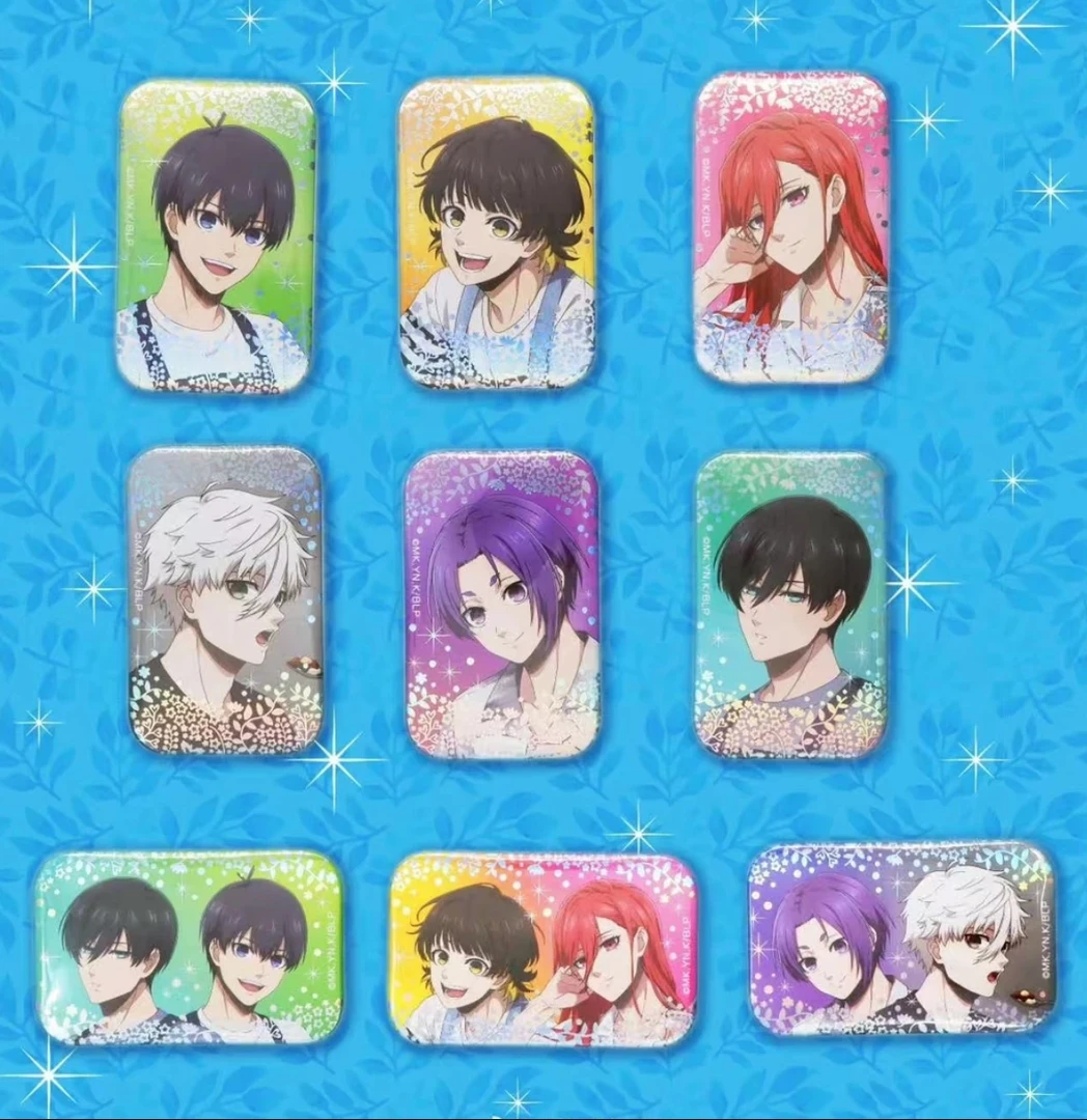 日谷蓝色监狱蓝锁咖喱方吧唧徽章盲盒