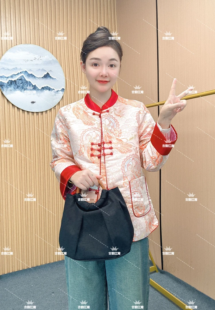 【古韵江南】专属定制·注重品质新中式国风外套加棉加厚D092302