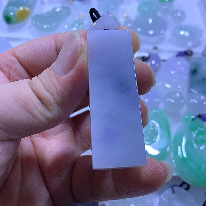 翡翠未镶嵌颈饰天然翡翠A货吊坠