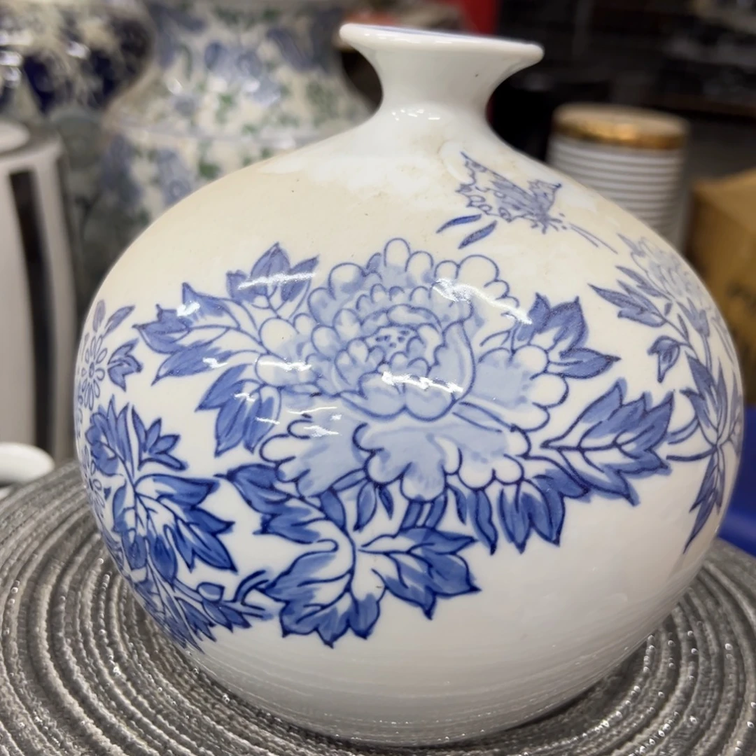 瓷片微瑕青花瓷器工艺难得