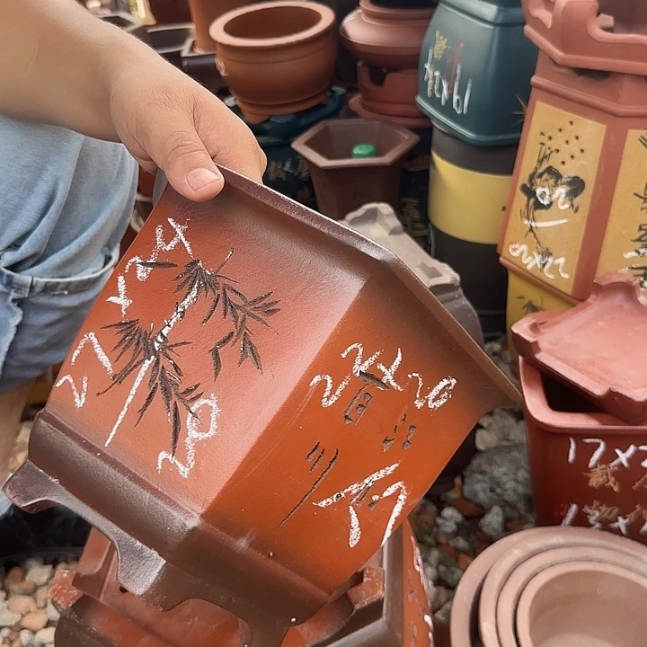 花盆紫砂紫砂花盆