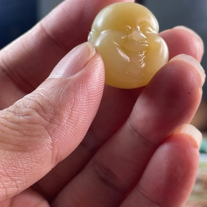 和田玉未镶嵌颈饰瞻*生