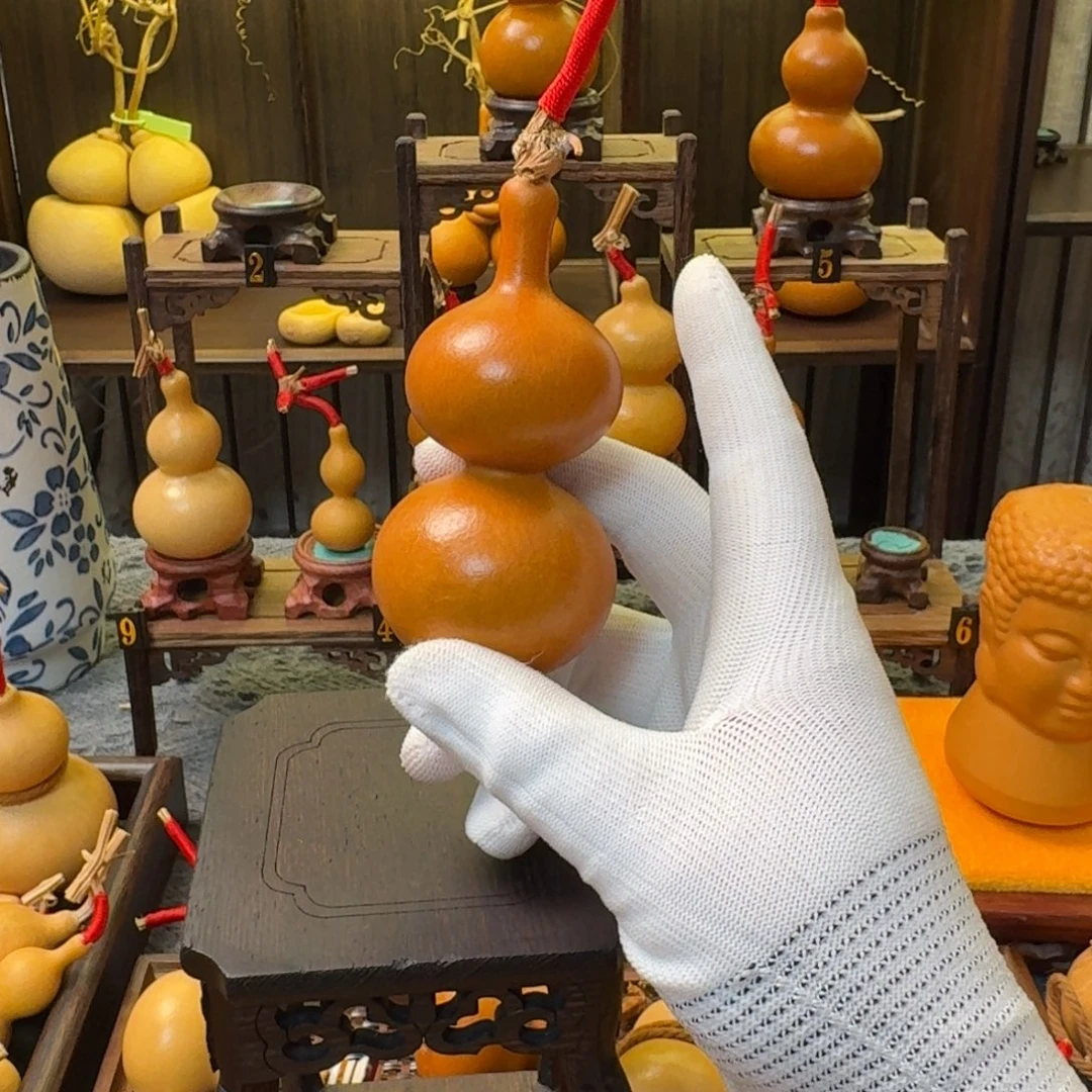 C***木精品小葫芦摆件手把件