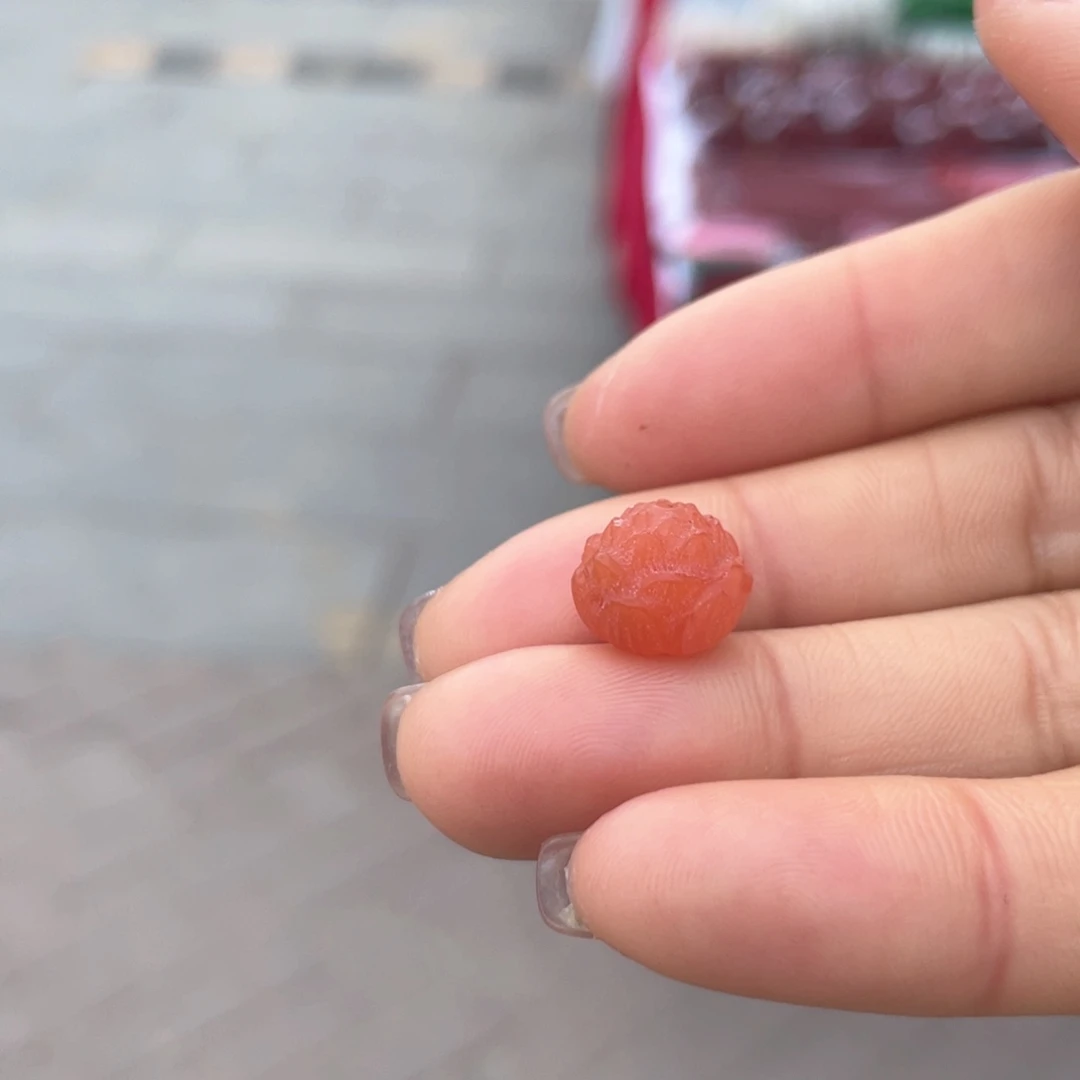 南红玛瑙颈饰未镶嵌