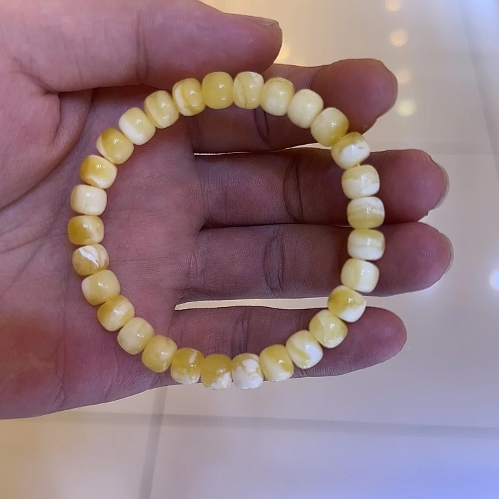 手链琥珀未镶嵌蜜蜡
