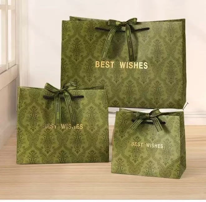 高级感包装礼品袋纸袋购物袋服装大袋子大号伴手礼手提袋