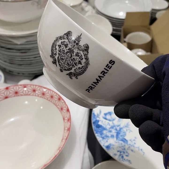 瓷片强化瓷15厘米饭碗一个