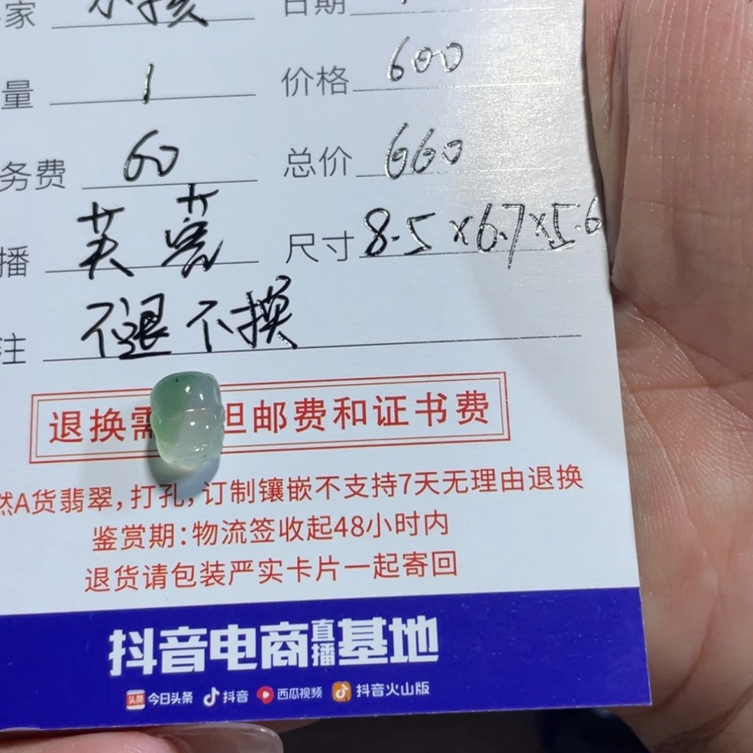 颈饰未镶嵌翡翠不****?小猪