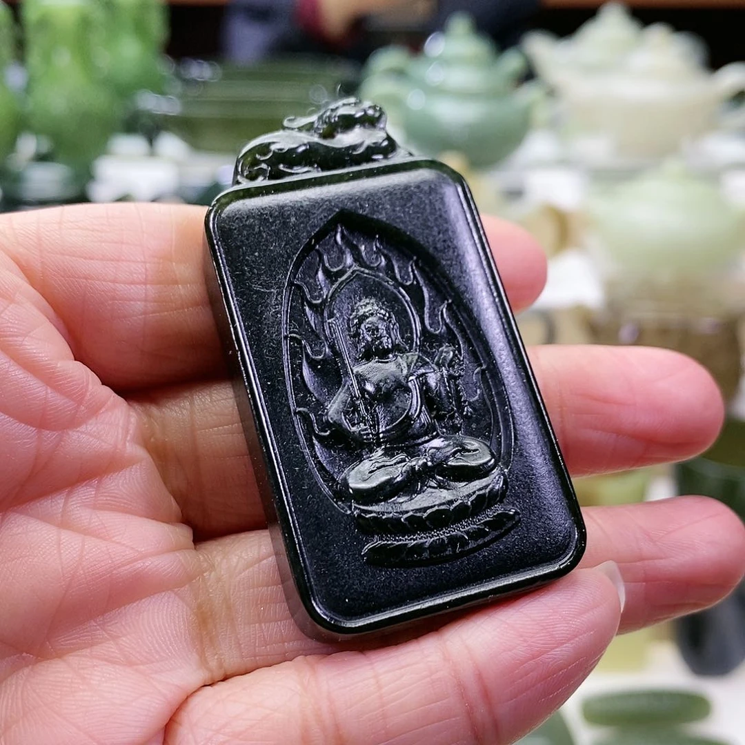 和田玉挂件未镶嵌