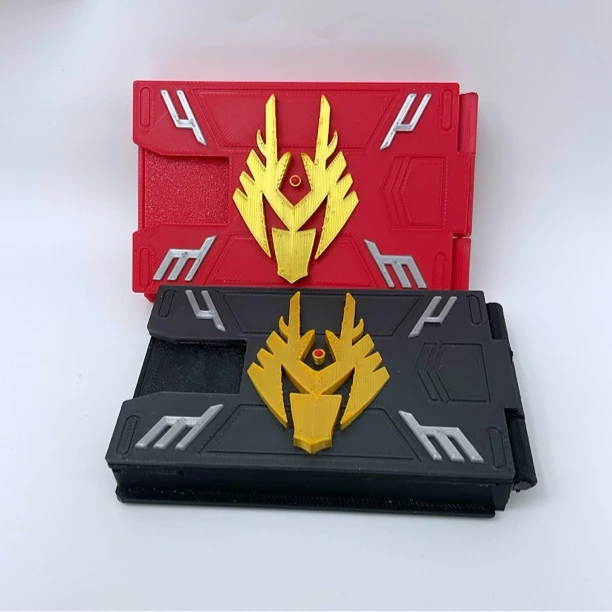 假面骑士卡盒收纳盒3D打印多功能身份证银行卡防刮耐磨便携保护盒