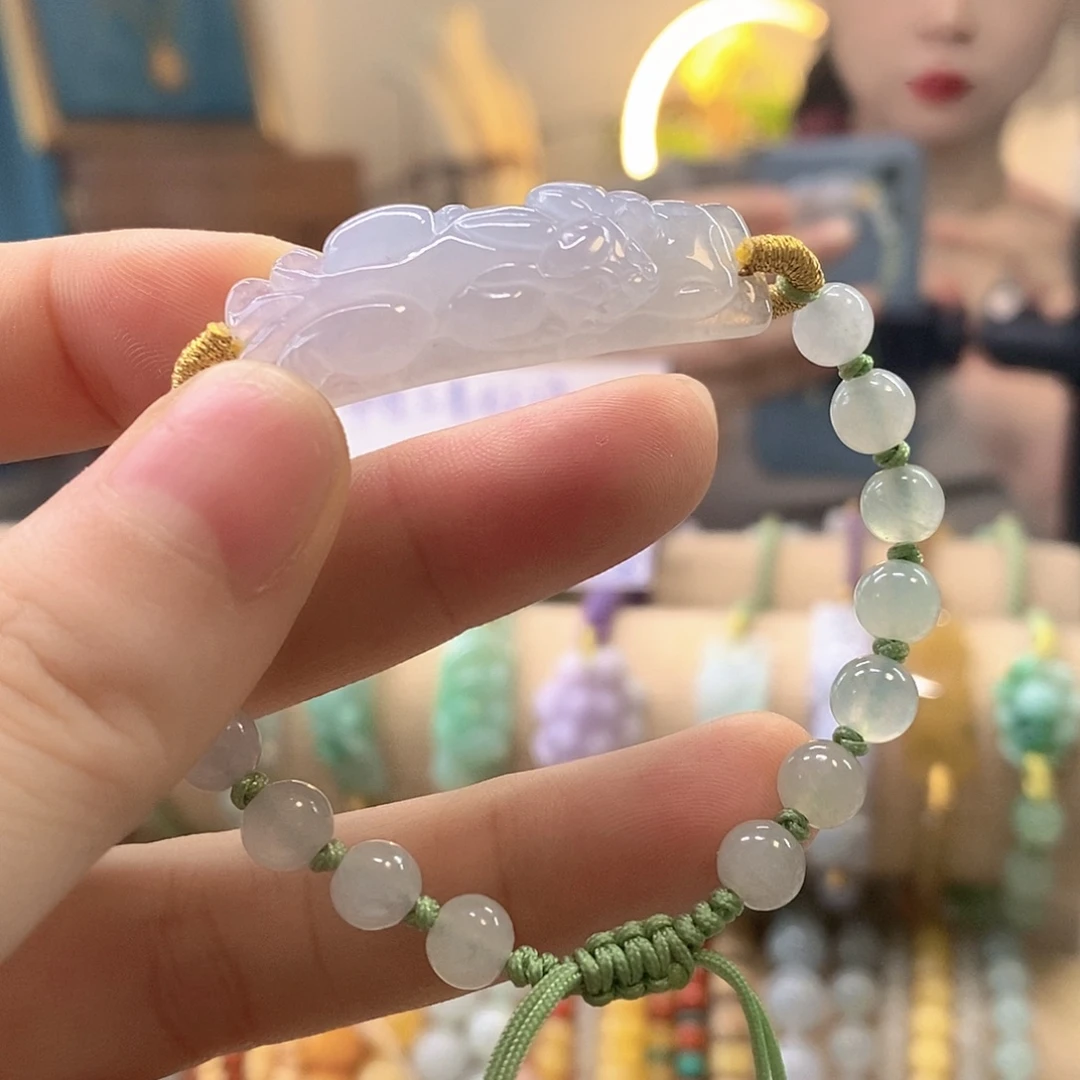 翡翠未镶嵌挂件翡翠手牌