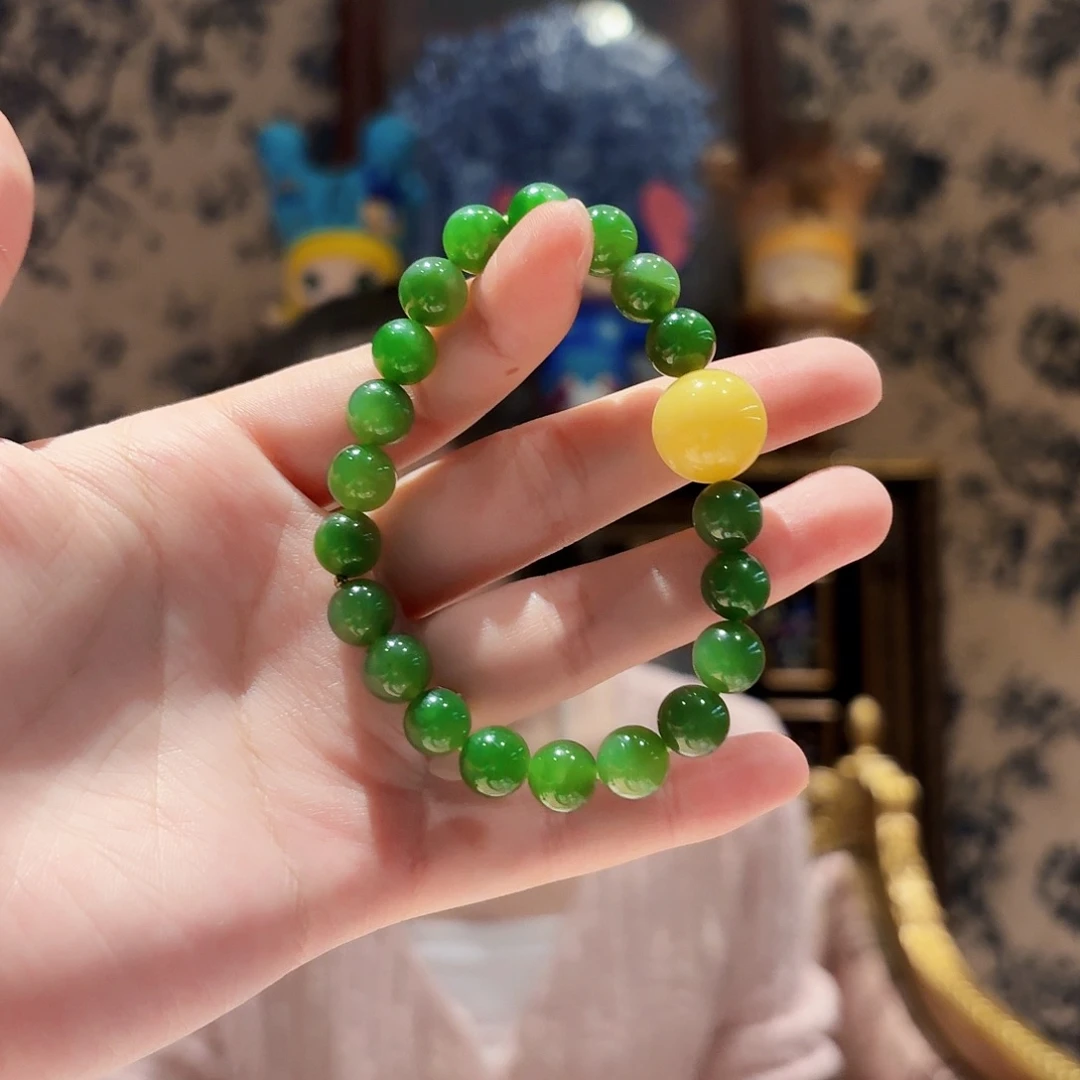 未镶嵌手串和田玉