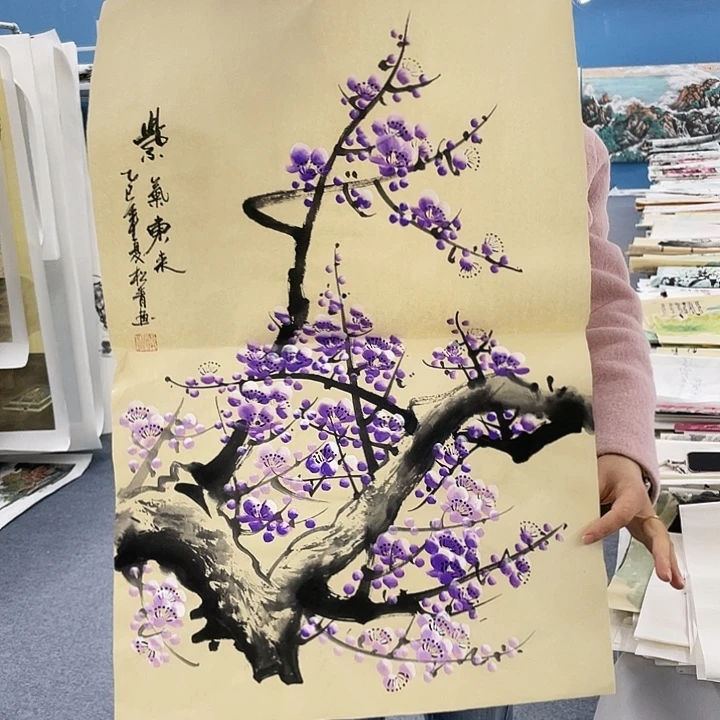 国画纯手绘国画作品