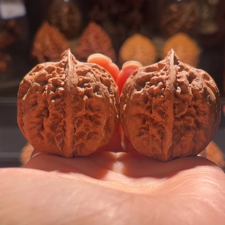 吊坠文玩核桃四方印24