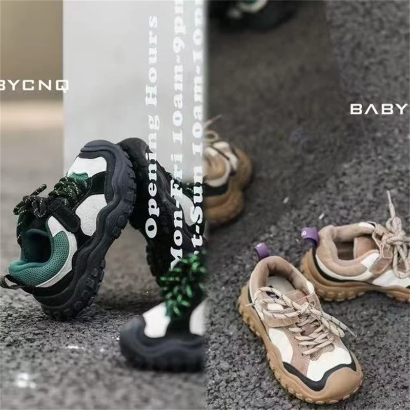 1221【奇】儿童时尚休闲加绒运动鞋-122119