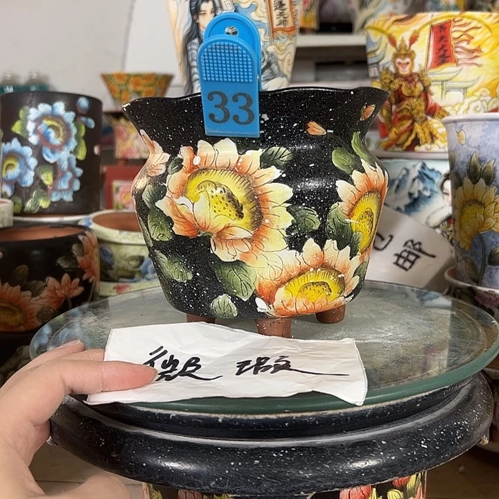 景德镇手绘花盆最高性价比厂家
