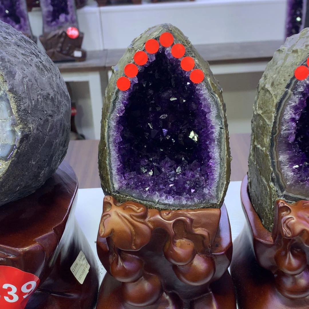 未镶嵌紫晶大型摆件（非配饰）