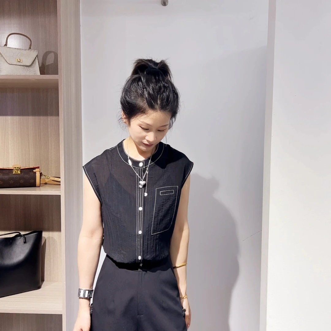 女人阁（衬衫809）新款减龄时尚洋气百搭衬衫