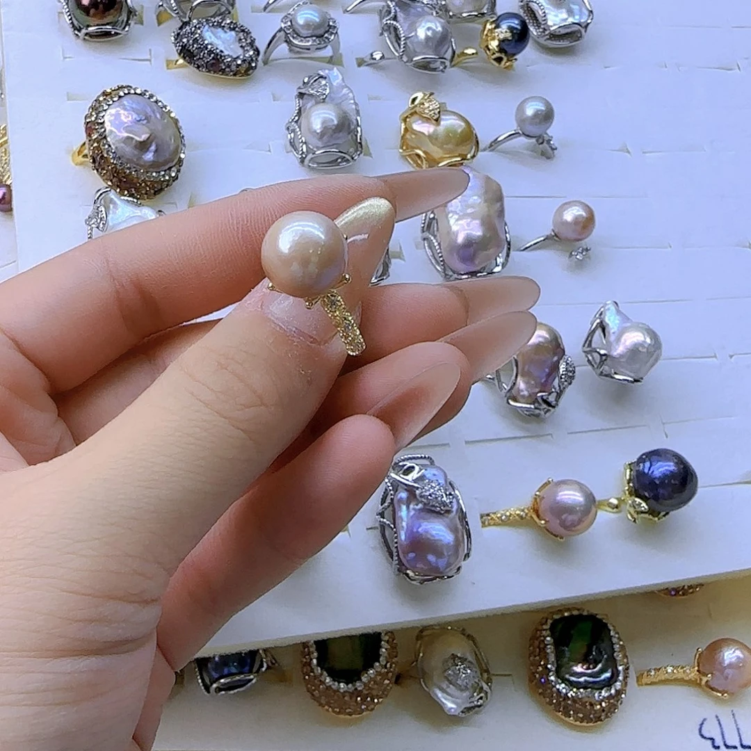 未镶嵌124淡水珍珠