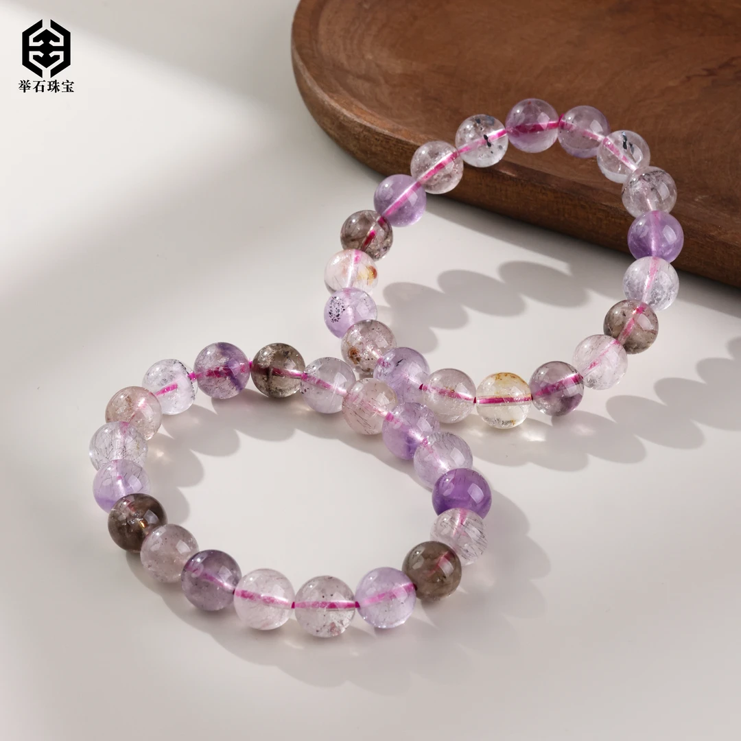 【举石珠宝】T0530-1007-67水晶手串（一件/多样性/约9mm+）Z