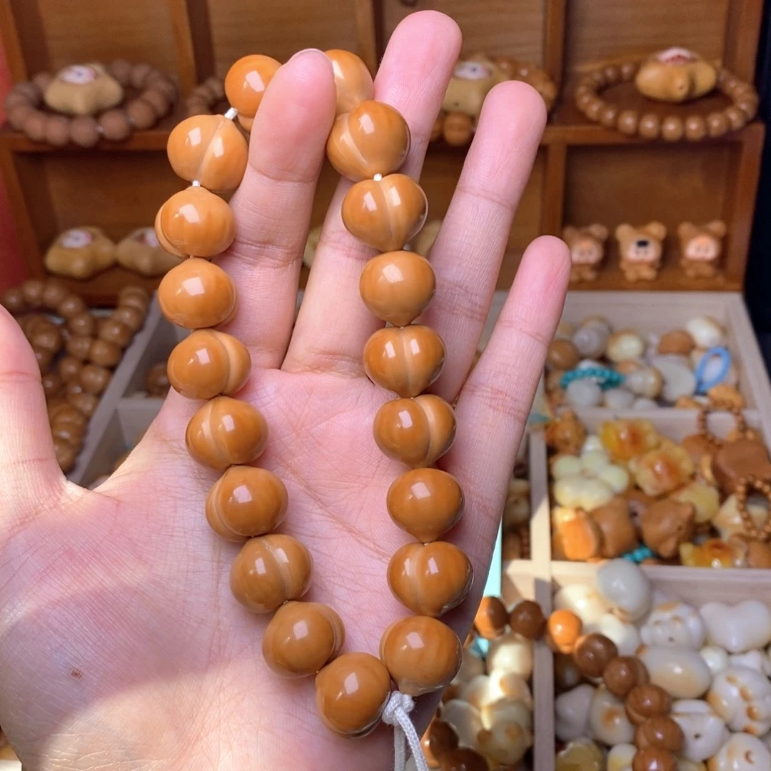 5***ྉ猴头核桃手串柯基肥臀