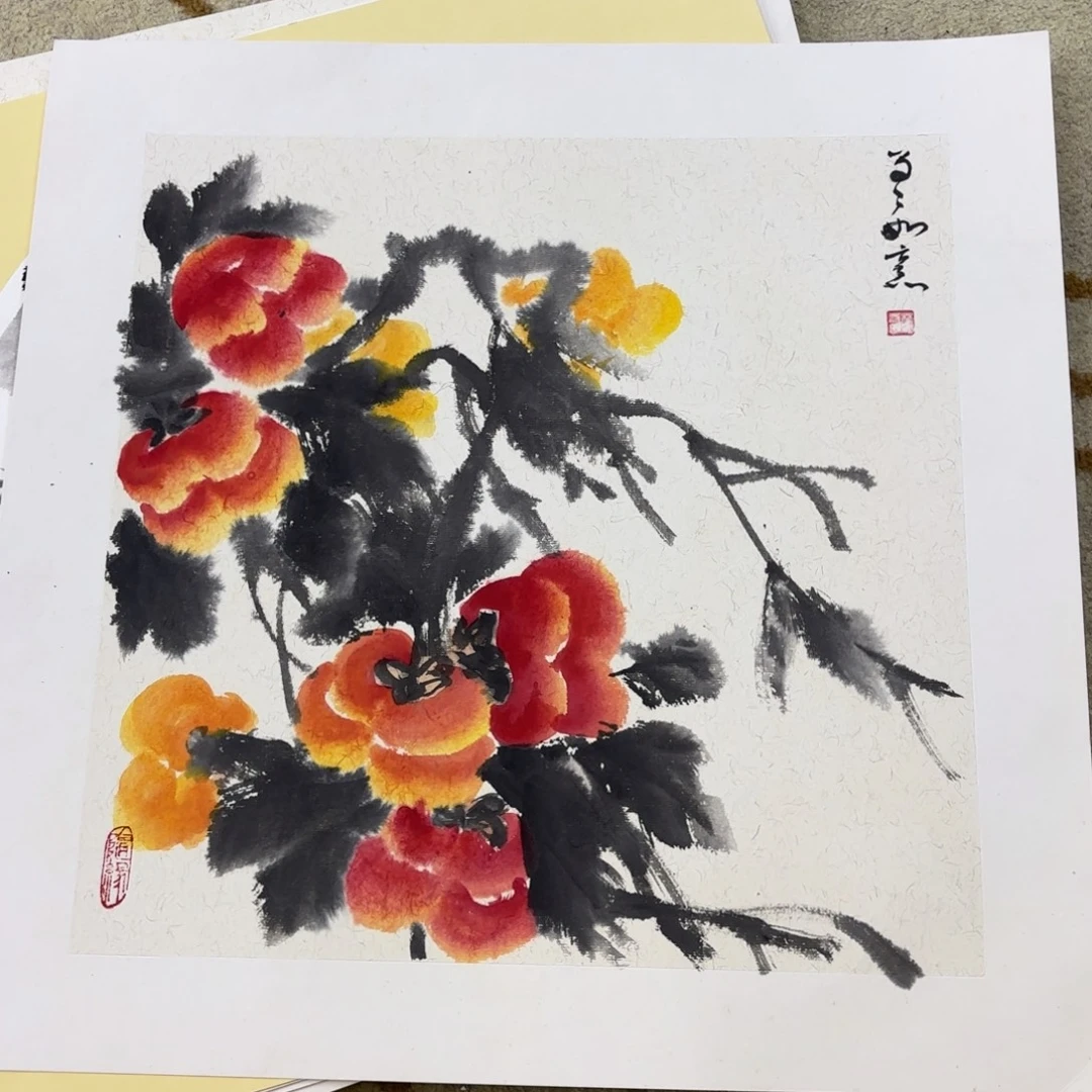 国画国画老师作品刘