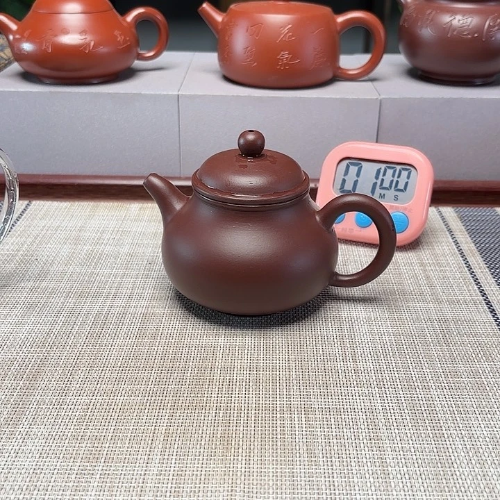 玉***缘茶壶紫砂宜兴原矿泥料手工紫砂壶