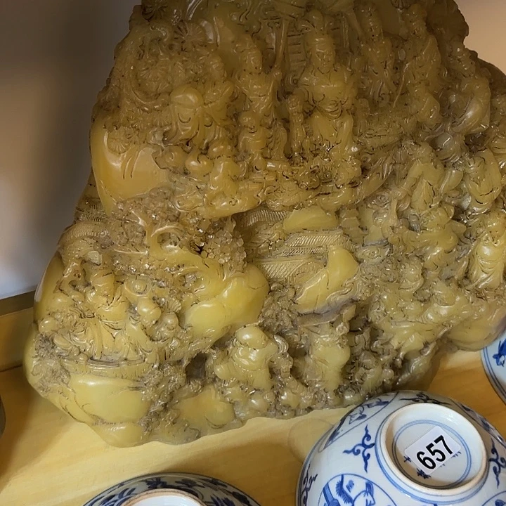 杏***春陶瓷摆件不固定一件